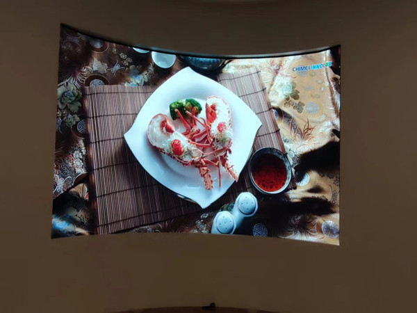 安次室内P2.5弧形LED屏